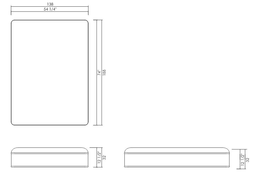COLCHÃO 138 X 188 CM
