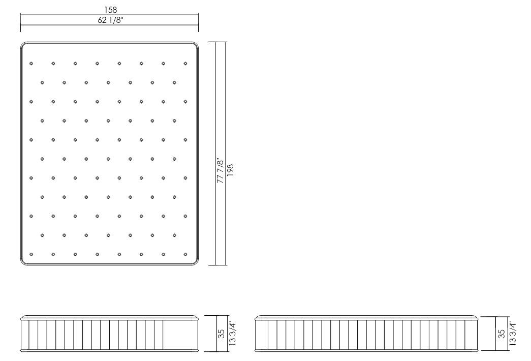 COLCHÃO 158 X 198 CM