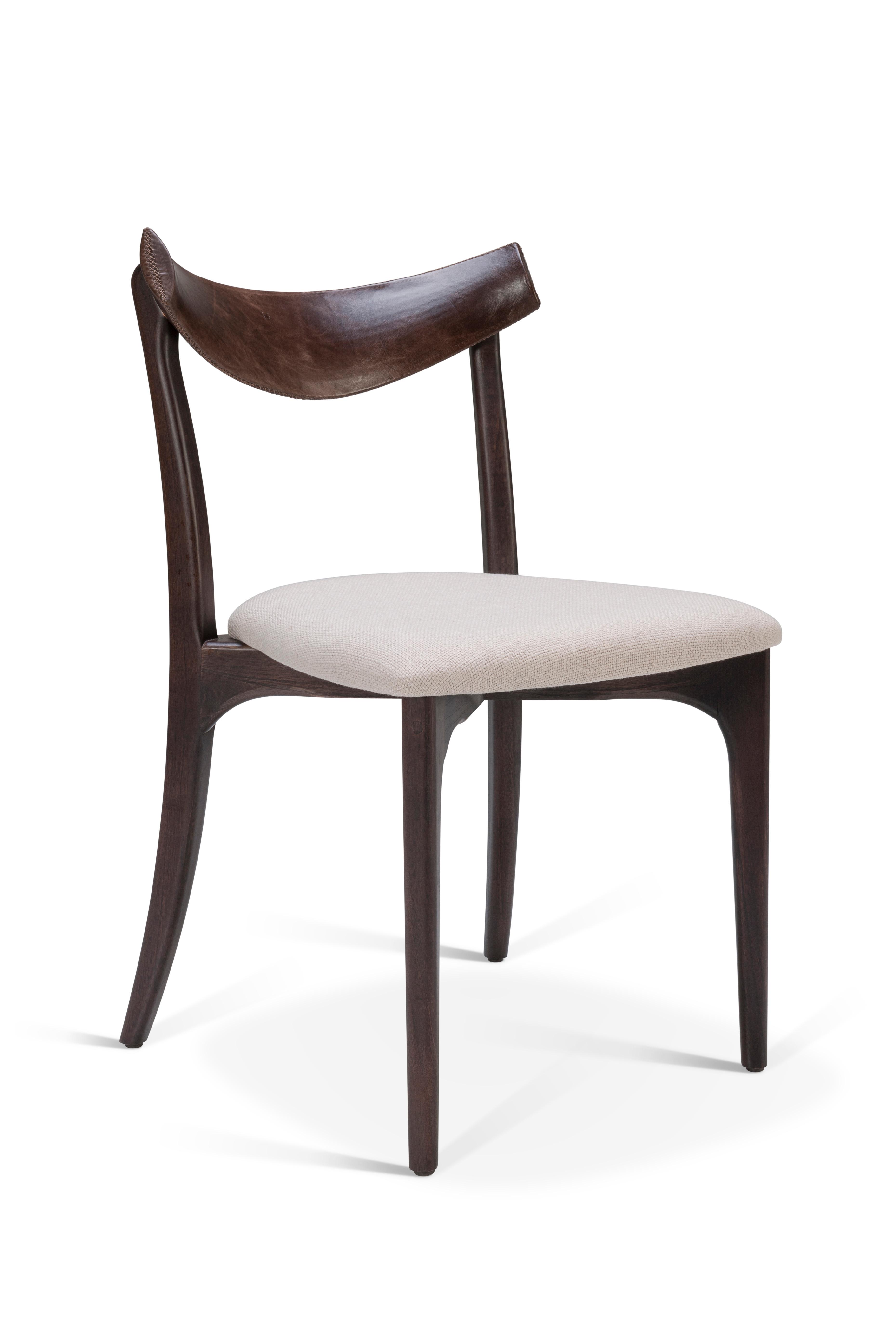 CADEIRA ENCOSTO COURO PALLADIO